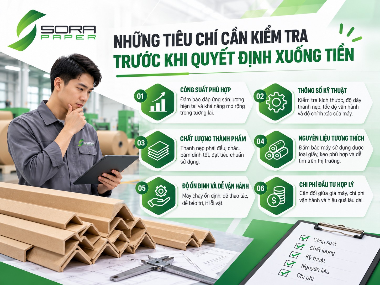 kinh nghiem chon may san xuat thanh nep phu hop voi quy mo xuong 2