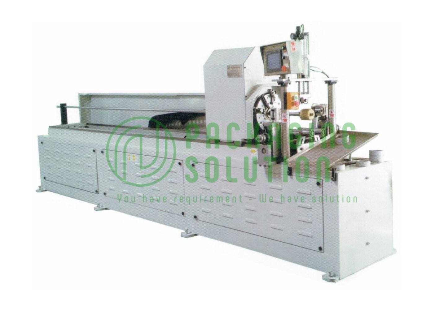 JQ-250-2500 Máy cắt ống giấy không trục CNC